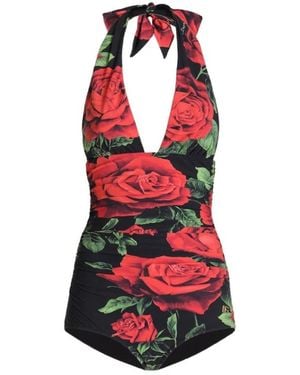 Dolce & Gabbana One-Piece - Rojo