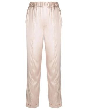 Max & Moi Straight Trousers - Natural