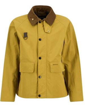 Barbour Jassen ,Groen ,Katoen Icons Spey Jacket - Geel
