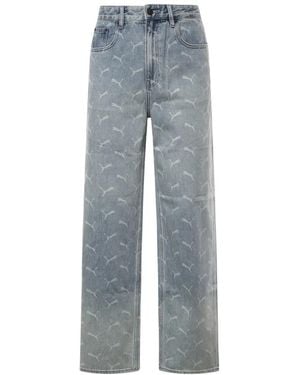 PUMA Straight Fit Jeans - Blue
