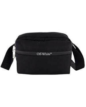 Off-White c/o Virgil Abloh Outdoor Nylon Crossbodytas - Zwart