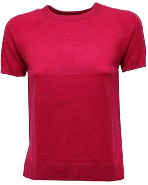 Michael Kors Round-Neck Knitwear - Rojo