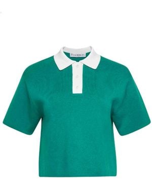 JW Anderson Polo Shirts - Verde
