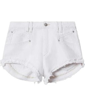 Isabel Marant Denim Shorts - White