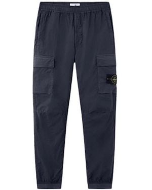 Stone Island Straight Trousers - Blue