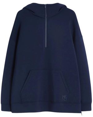 Weekend by Maxmara Hoodies & Sweatvesten ,Blauw ,Radura Hoodie