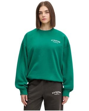 P.E Nation Sweatshirts - Verde