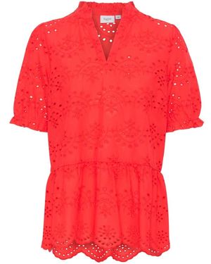 Saint Tropez Blouses - Rojo