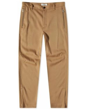 Lanvin Straight Trousers - Naturel