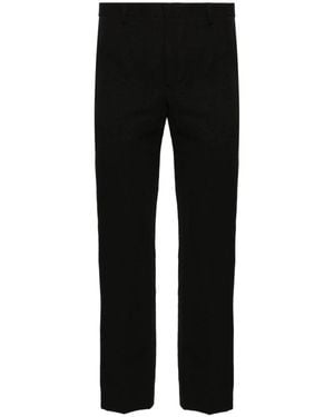 Dries Van Noten Straight Trousers - Black