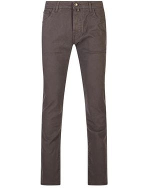 Jacob Cohen Nick Slim Fit Broek - Grijs