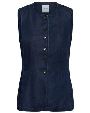 Part Two Vests - Azul
