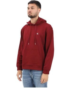 Calvin Klein Hoodies - Rosso