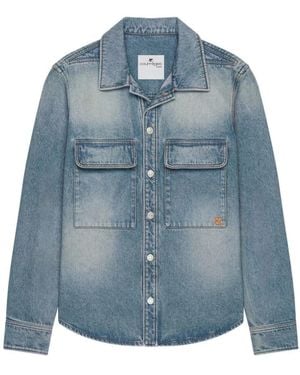 Courreges Denim Shirts - Blu