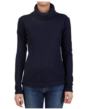 Kiton Long Sleeve Tops - Blue