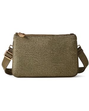 Borbonese Cross Body Bag - Groen