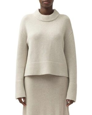 Lisa Yang Kaschmir pullover für stilvolles aussehen - Natur