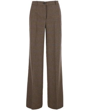 P.A.R.O.S.H. Wide Trousers - Marrone