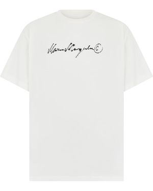 MM6 by Maison Margiela T-Shirts - White