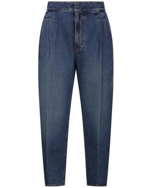 Alaïa Loose-Fit Jeans - Blue