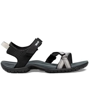Teva Schwarze Mix Damensandale Für Den Sommer