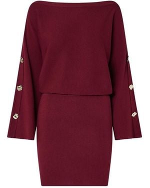 Liu Jo Knitted Dresses - Rouge