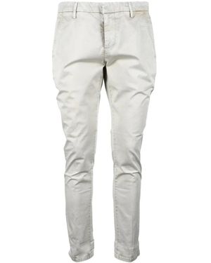 Dondup Slim-Fit Trousers - Grey