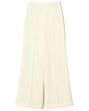 Twinset Wide Trousers - Natural
