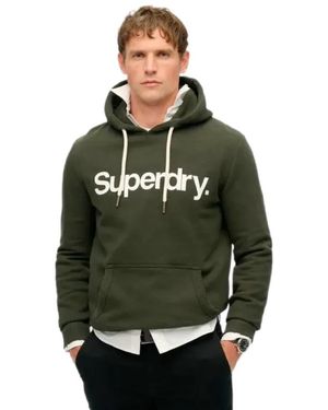 Superdry Hoodies & Sweatvesten ,Groen ,Vintage Sweat