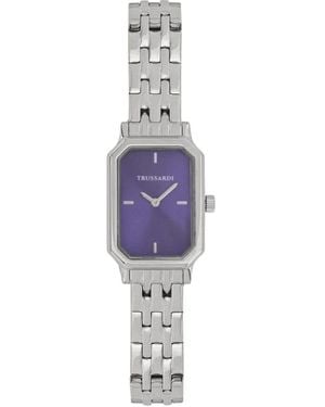 Trussardi Accessoires ,Grijs ,T-Brera - Blauw