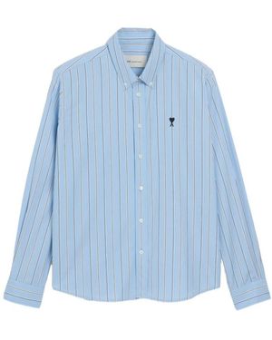 Ami Paris Casual Shirts - Azul