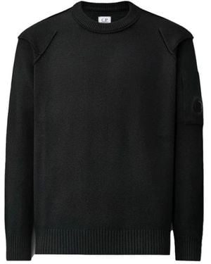 C.P. Company Round-Neck Knitwear - Negro