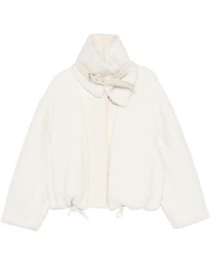 Sportmax Faux Fur & Shearling Jackets - Blanco