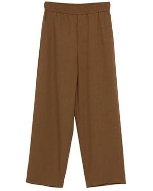 Ami Paris Wide Trousers - Brown