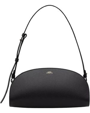 A.P.C. Shoulder Bags - Nero