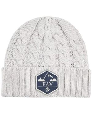 Fay Beanies - Blanc