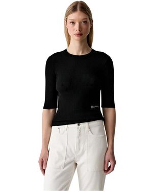 KARL LAGERFELD Round-Neck Knitwear - Noir