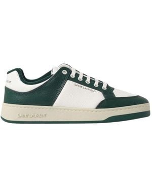 Saint Laurent Schoenen ,Groen ,Leer Athletic Footwear