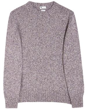 Doppiaa Aappio Pullover Mit Rundhalsausschnitt - Lila