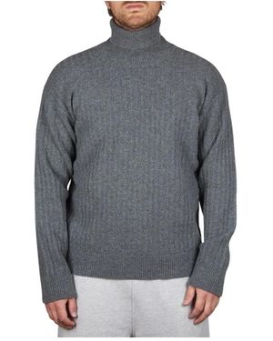 Alpha Studio Ciclista Costa Mix Rollkragenpullover - Grau