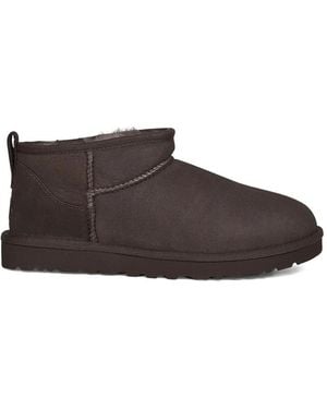 UGG Schoenen ,Bruin ,Wol Classic Ultra Mini