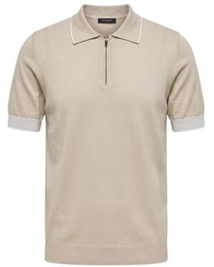 Peserico Pure Cotton Polo - Naturel