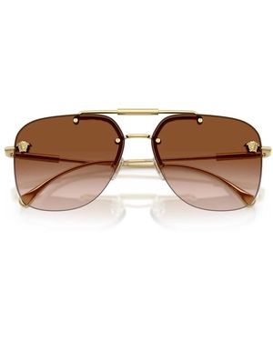 Versace Ve2296 Rimless Zonnebril - Bruin