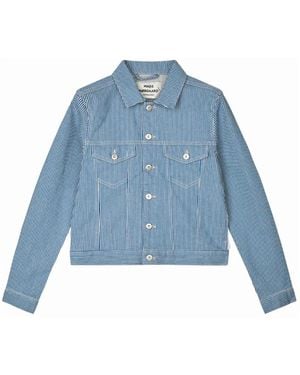 Mads Nørgaard Hickory Punk Demi Jacket - Blau