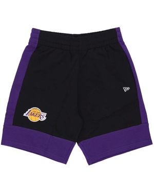 KTZ Nba Farbblock Shorts Loslak - Blau