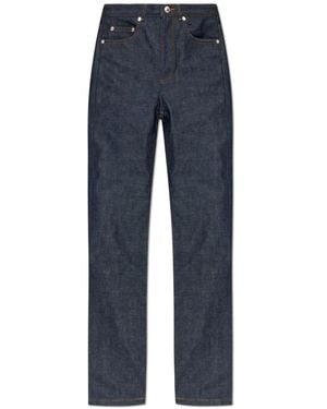 A.P.C. Straight Jeans - Blauw