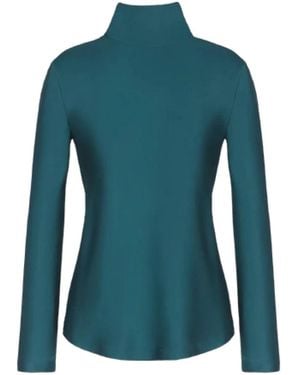 Giorgio Armani Long Sleeve T-Shirts - Green