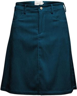 Cream Midi Skirts - Azul