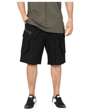 LA HAINE INSIDE US Casual Shorts - Nero