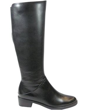 Everybody Schoenen ,Zwart ,Leer Berta Long Boot